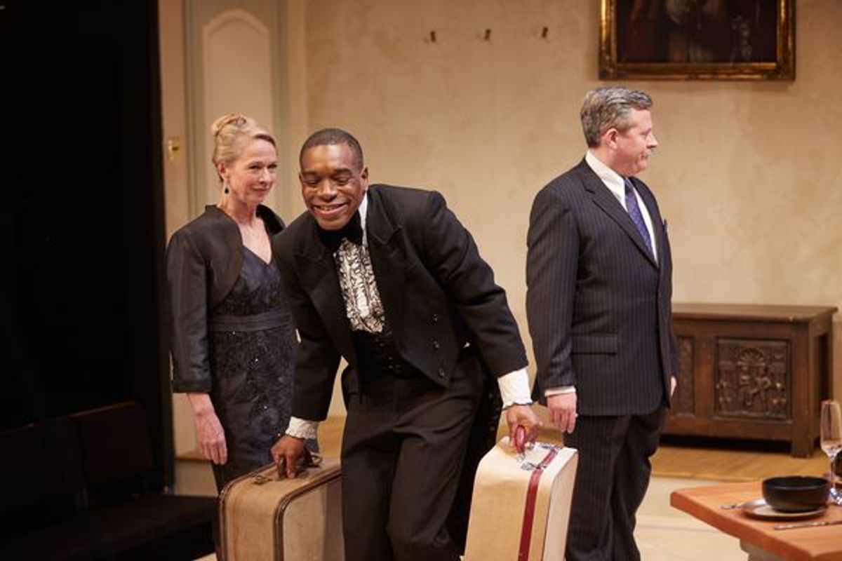 Louise Bangay, Syrus Lowe and Simon Hepworth at 